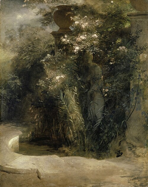Заброшенная Венера, 1850, Arnold Böcklin