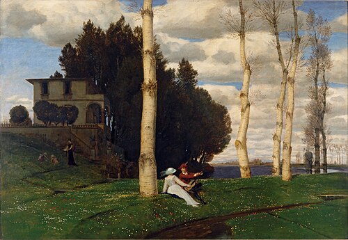 Spring Day (The Three Life Ages), 1883, Arnold Böcklin