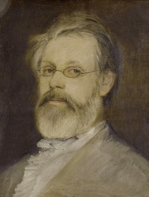 Portrait of Friedrich Weber, 1869, Arnold Böcklin