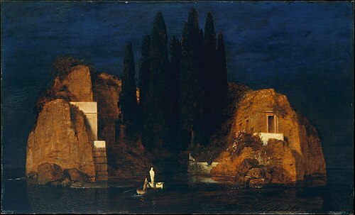 Isle of the Dead (2nd version), 1880, Arnold Böcklin