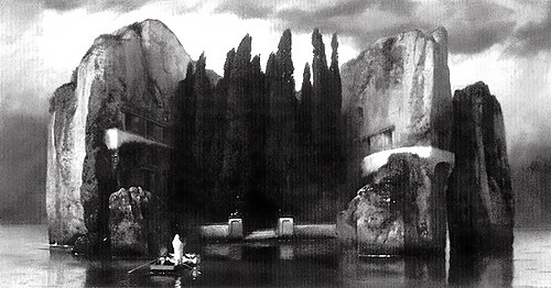 Isle of the Dead (4th version), 1884, Arnold Böcklin