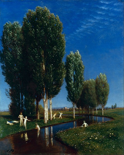 Summer day, 1881, Arnold Böcklin