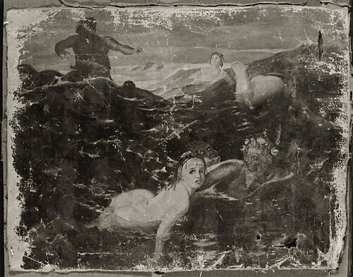 Playing in the Waves (1900), 1900, Arnold Böcklin