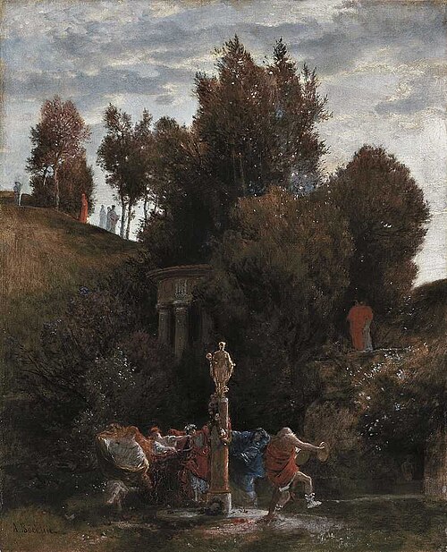 Roman May Day, 1872, Arnold Böcklin