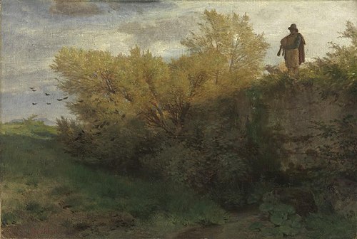 Bagpiper, 1861, Arnold Böcklin