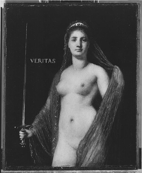 Veritas, 1881, Arnold Böcklin