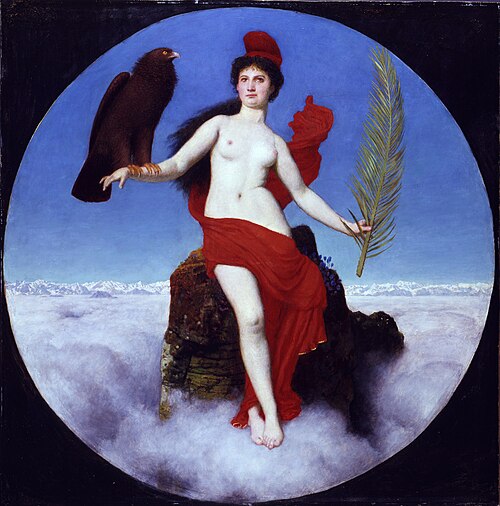 Freedom (Helvetia), 1891, Arnold Böcklin