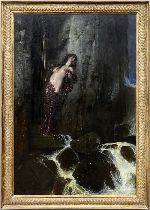 Sea Surf (the Sound), 1879, Arnold Böcklin
