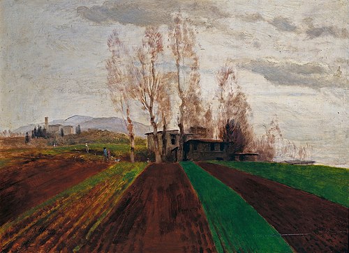 Farmland in Early Spring /, 1884, Arnold Böcklin