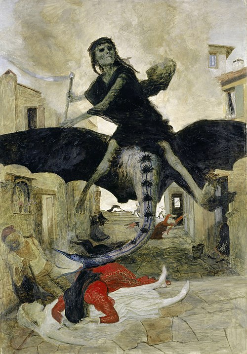 The Plague, 1898, Arnold Böcklin