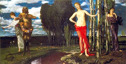 Spring Awakening, 1880, Arnold Böcklin