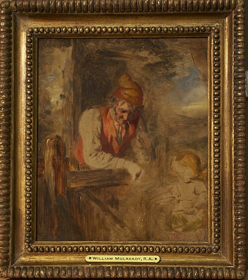 The Garden Gate, , William Mulready
