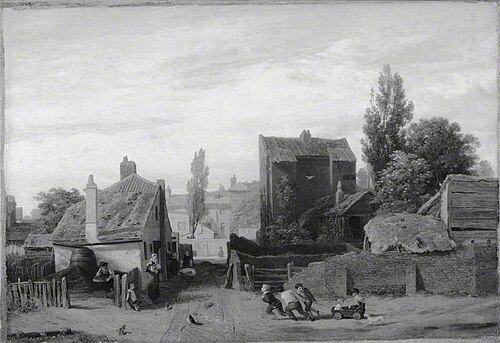 The Mall, Kensington Gravel Pits, 1811, William Mulready