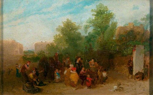 Sketch for 'Punch', 1811, William Mulready
