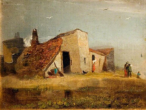 Cottages on the Coast, 1806, William Mulready