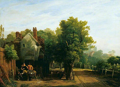 Near the Mall, Kensington Gravel Pits, 1812, William Mulready