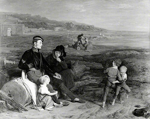 The Convalescent from Waterloo, 1822, William Mulready