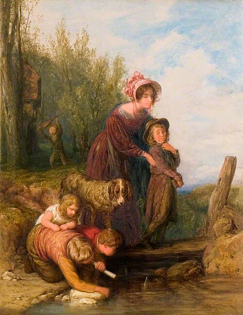 A Sailing Match, 1831, William Mulready