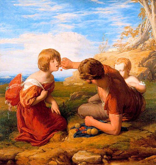 Open Your Mouth and Shut Your Eyes, 1838, William Mulready