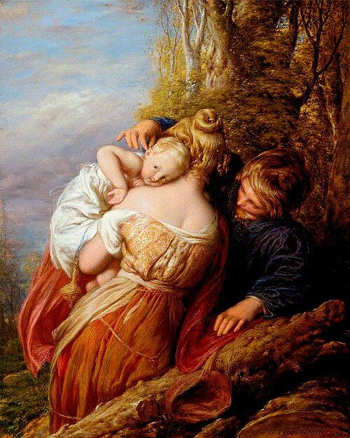 Brother and Sister, 1836, William Mulready