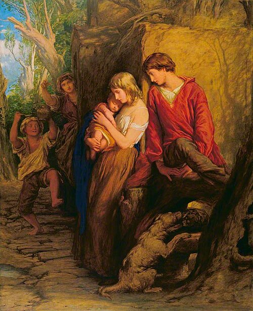 First Love, 1838, William Mulready