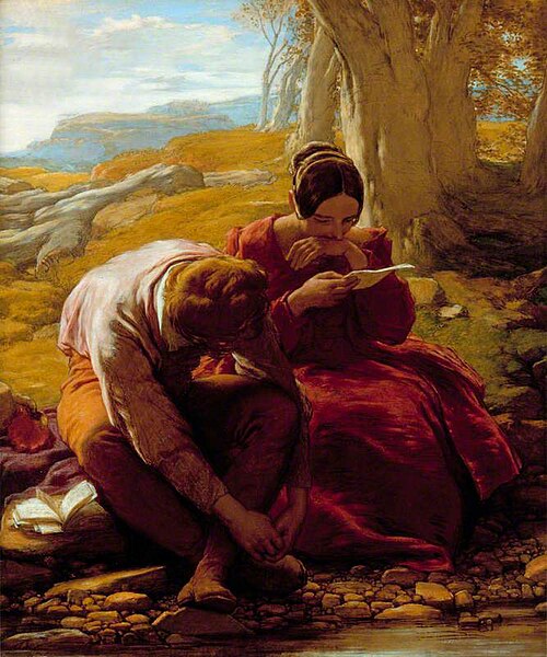 The Sonnet, 1839, William Mulready