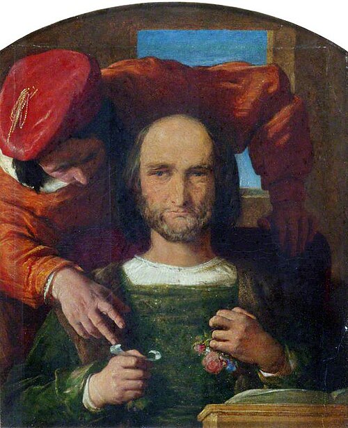 The Intercepted Billet, 1844, William Mulready