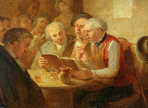 The Rehearsal, , William Mulready