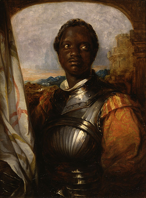 Ira Aldridge, Possibly in the Role of Othello, 1826, William Mulready