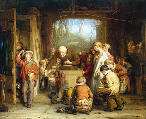 The Last In, 1834, William Mulready