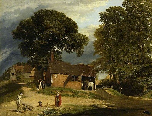 The Farrier's shop, 1820, William Mulready