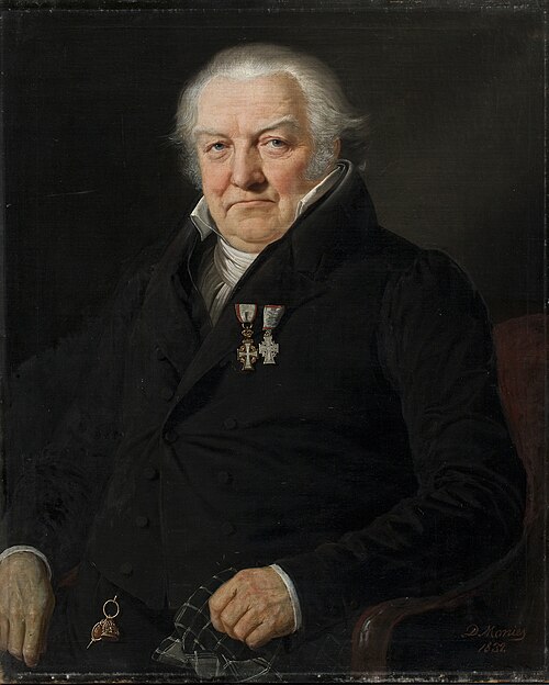 Professor, dr. med. J.D. Herholdt, 1832, David Monies