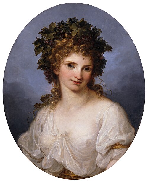 Bacchante, 1772, Angelica Kauffmann
