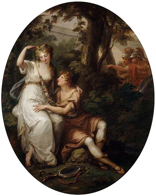 Rinaldo and Armida, 1772, Angelica Kauffmann