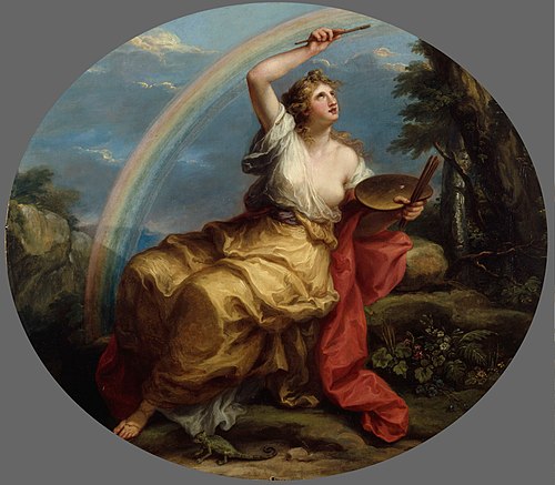 La Couleur, 1779, Angelica Kauffmann