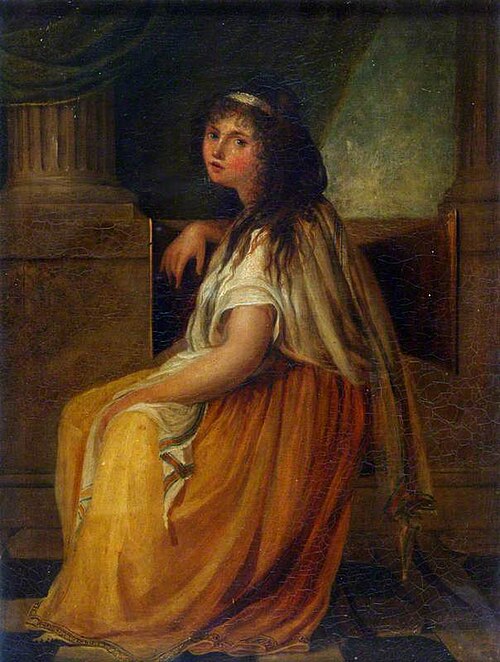 Emma Hart (1761–1815), Lady Hamilton, 1796, Angelica Kauffmann