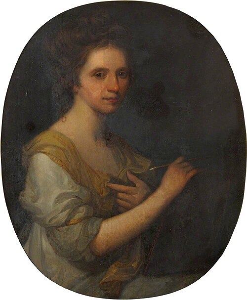 Self Portrait, , Angelica Kauffmann