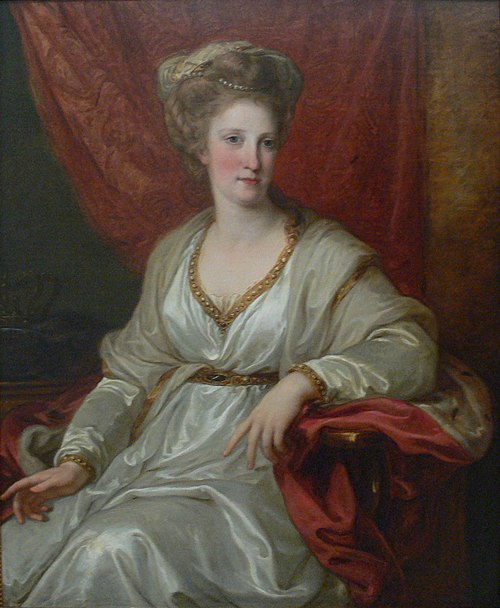Portrait of Maria Carolina of Austria (1752-1814), 1782, Angelica Kauffmann