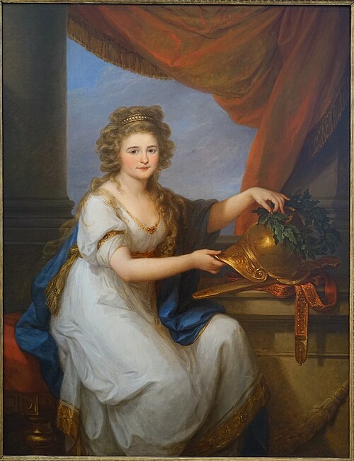 Portrait of Countess Catherine Skawronska, 1789, Angelica Kauffmann