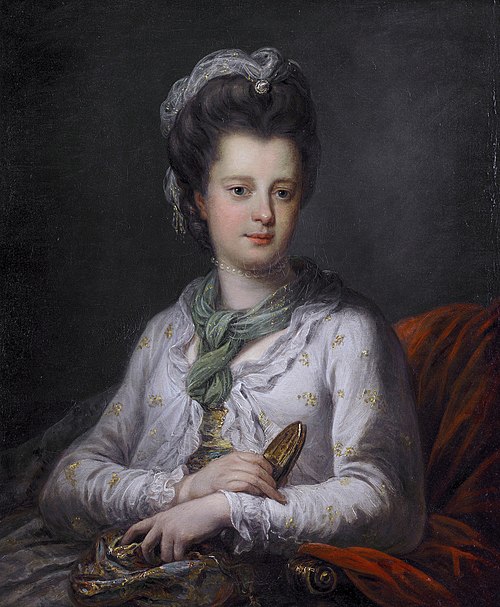 Portrait d'Elizabeth Kerr, née Fortescue, marquise de Lothian, 1770, Angelica Kauffmann