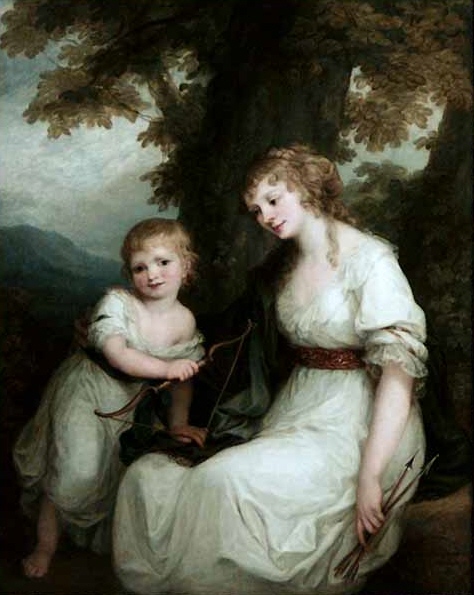 La Baronne de Krüdener, 1786, Angelica Kauffmann