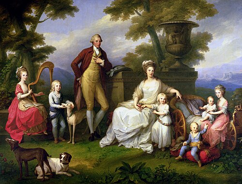 Ferdinand I and His Family, 1782, Angelica Kauffmann