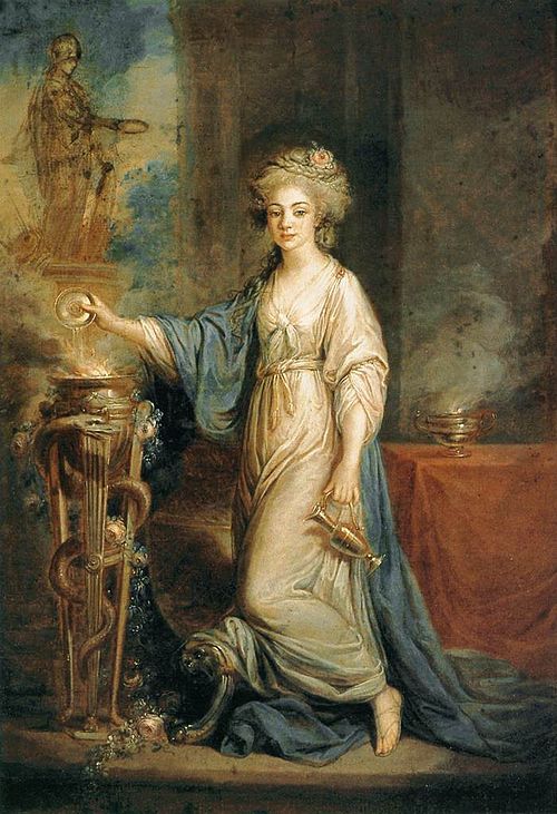 Portrait de femme, 1770, Angelica Kauffmann