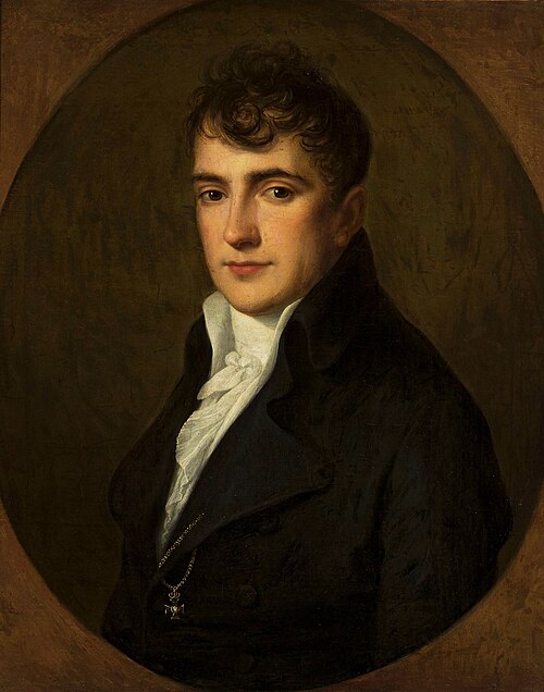Portrait of Wojciech Męciński., 1800, Angelica Kauffmann