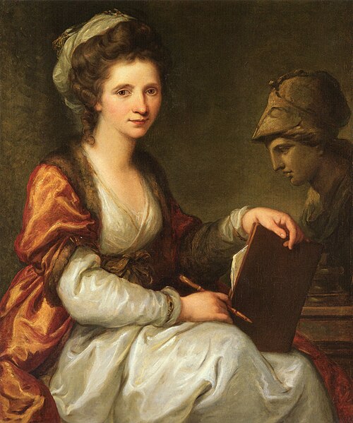 Autoportrait, 1780, Angelica Kauffmann