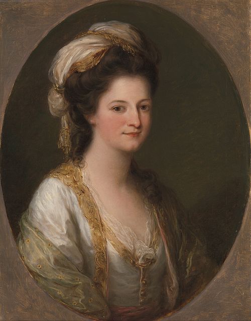 Portrait of a woman, traditionally identified as Lady Hervey, 1770, Angelica Kauffmann