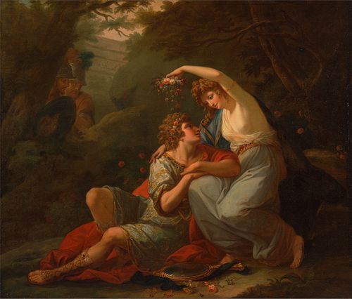 Rinaldo and Armida, 1771, Angelica Kauffmann