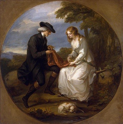 Insane Maria, 1777, Angelica Kauffmann