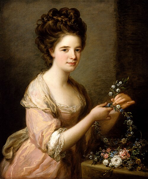 Portrait of Eleanor, Countess of Lauderdale, 1780, Angelica Kauffmann