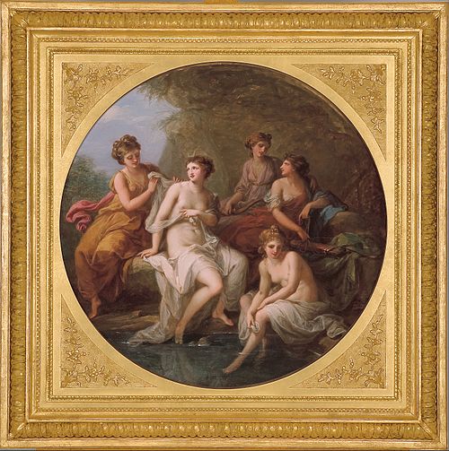 Diana and her nymphs bathing, 1778, Angelica Kauffmann